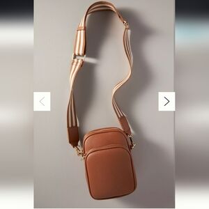 Stylish Tan Crossbody Bag